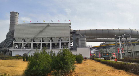 Lageplan des Shanxi Xintai-Projekts